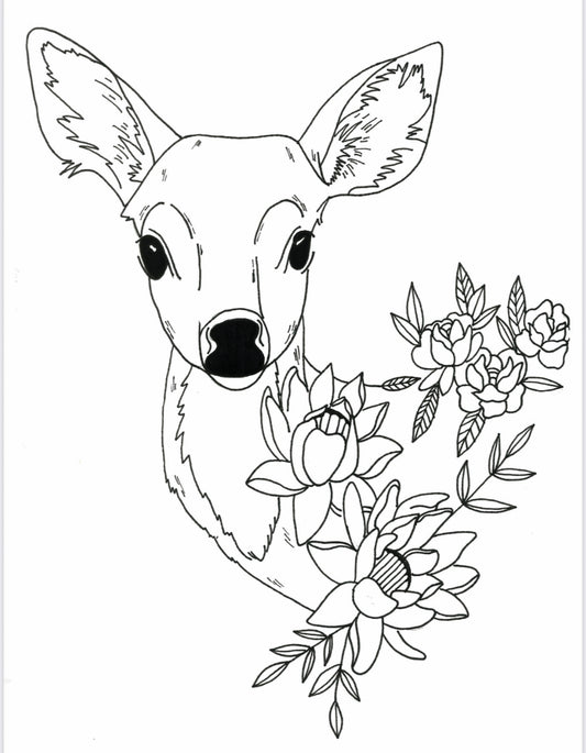Deer Print